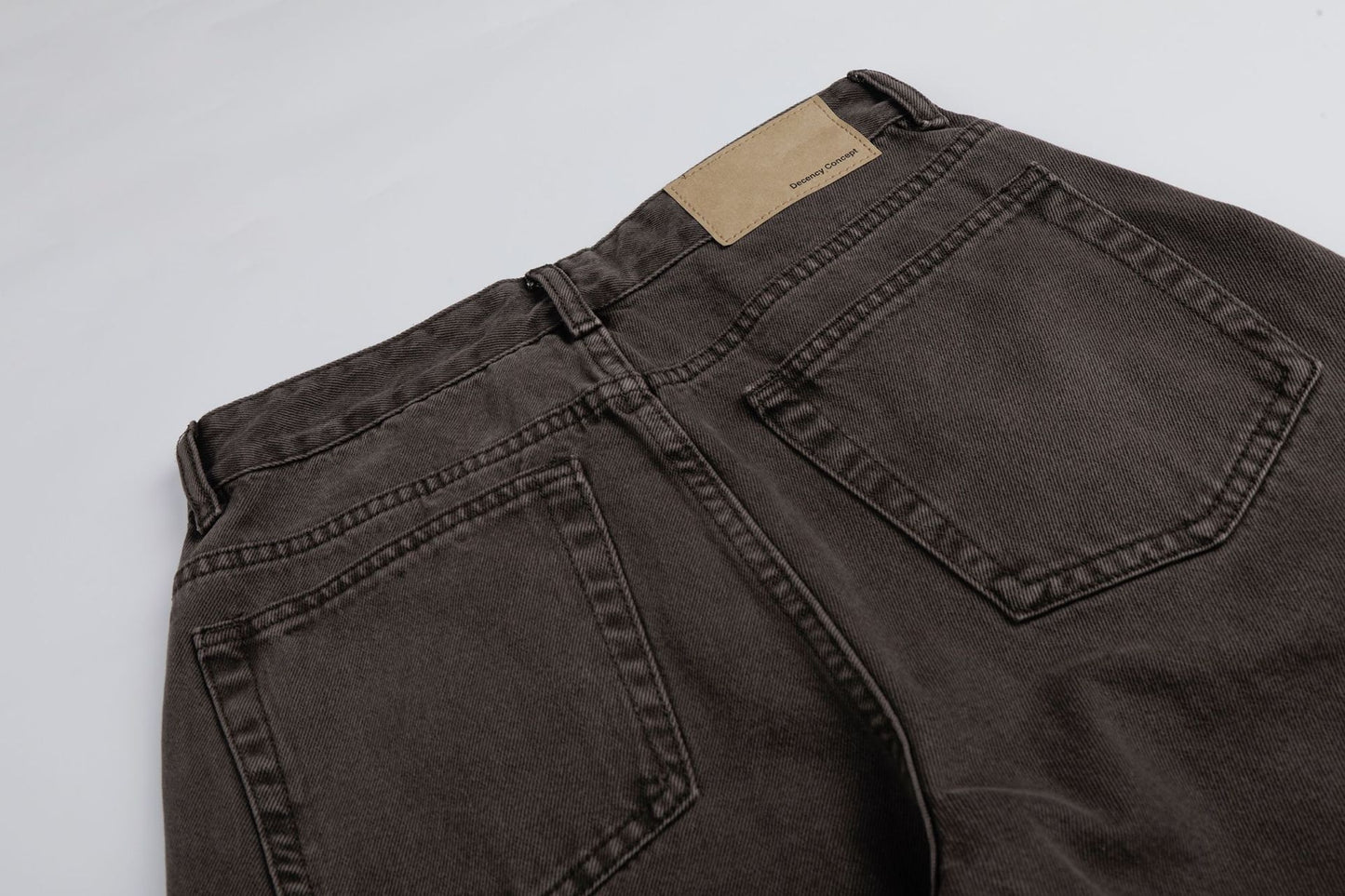Washed Fade Wide Leg Denim Jeans WN26003