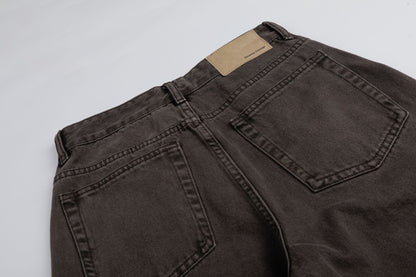 Washed Fade Wide Leg Denim Jeans WN26003