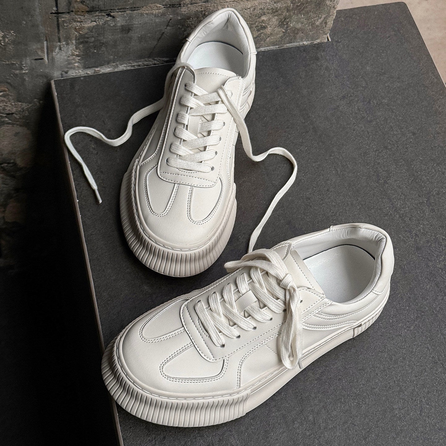 Rope Lace Platform Sneakers WN24536