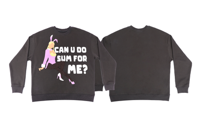 Graphic Print Heavyweight Sweatshirt WN20968