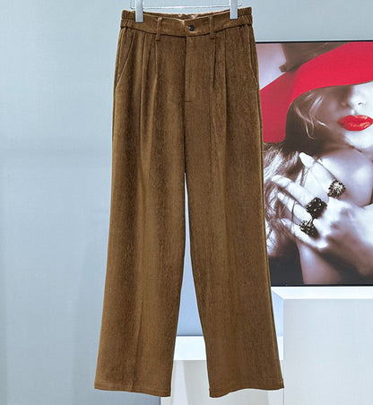 Corduroy Wide Leg Pants WN23956