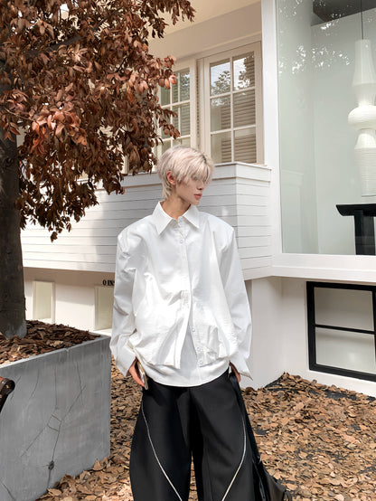 Oversize Long Sleeve Shirt WN19902