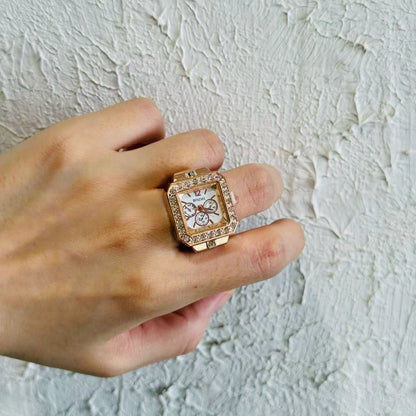 Mini Finger Watch Ring WN21149-K2