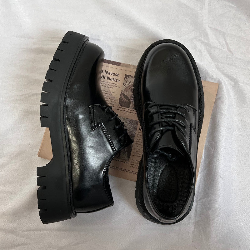 Chunky Platform Lace-Up Shoes WN24528