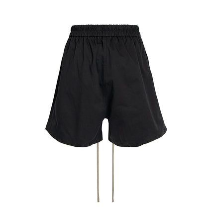 Side Slit Sporty Wide Leg Half Pants WN25670