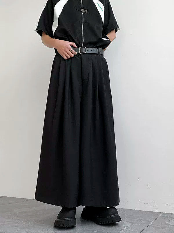 Wide Leg Hakama Trousers WN19320