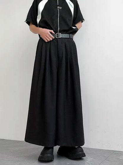 Wide Leg Hakama Trousers WN19320