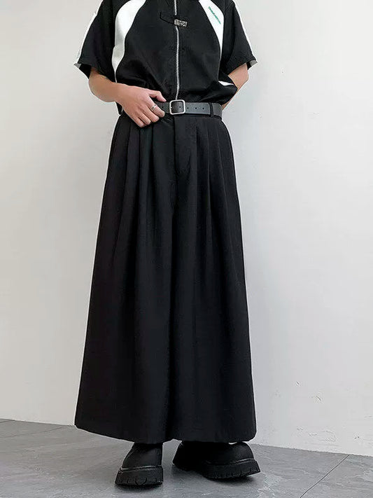 Wide Leg Hakama Trousers WN19320