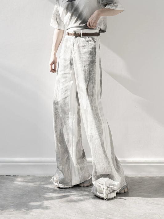 Washed Wide-Leg Denim Jeans WN11882