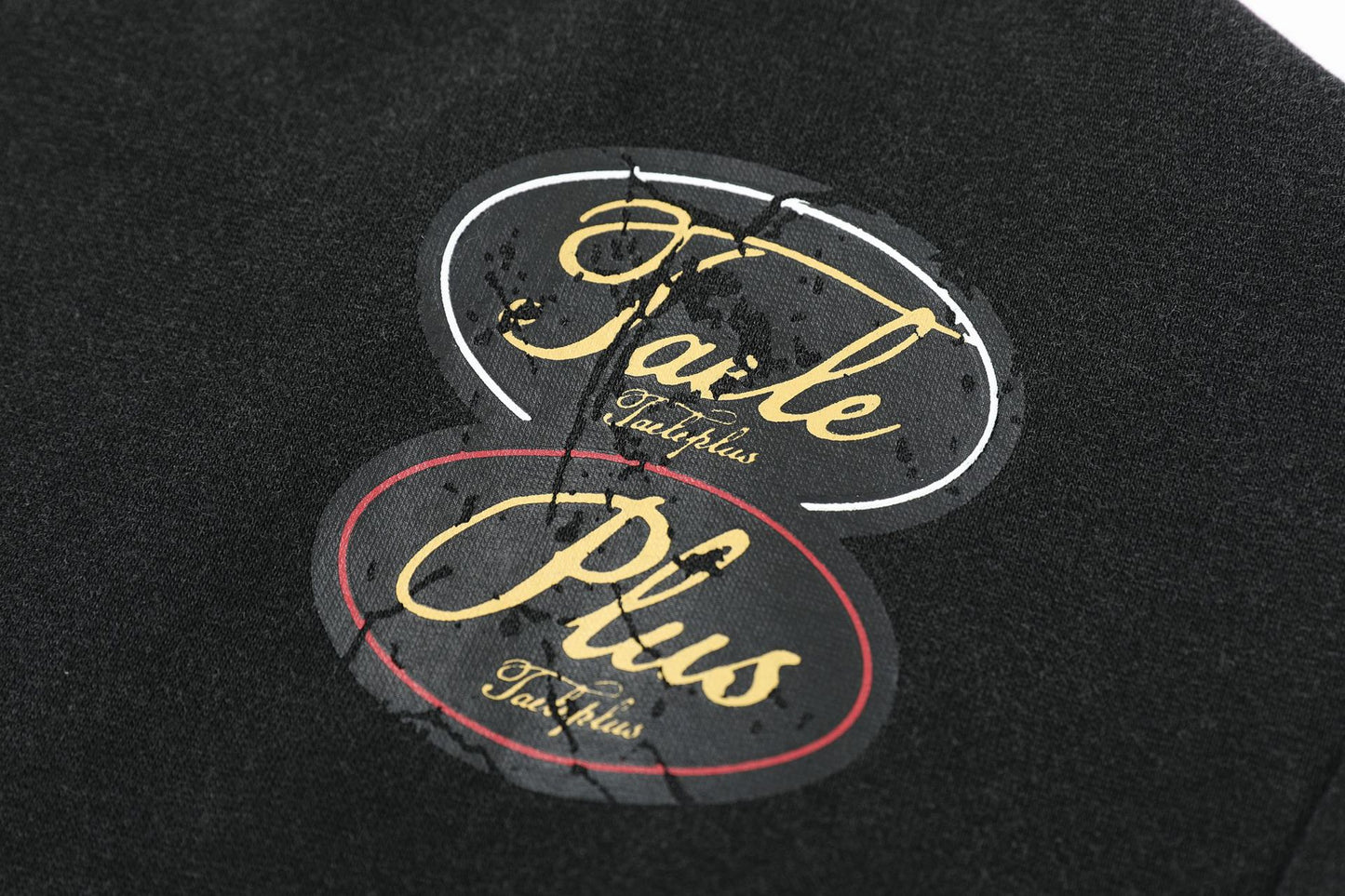 Washed Print Zipper Hoodie WN12737