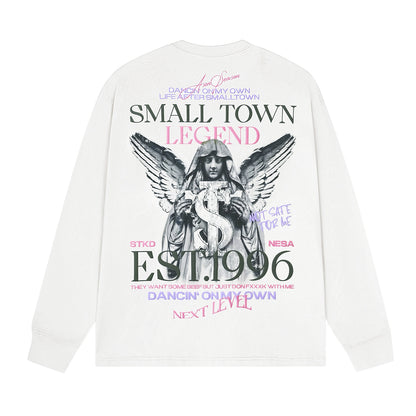 Angel Print Long Sleeve T-Shirt WN12039