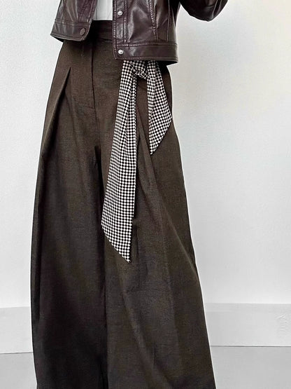 Checkered Stripes Scarf WN19669