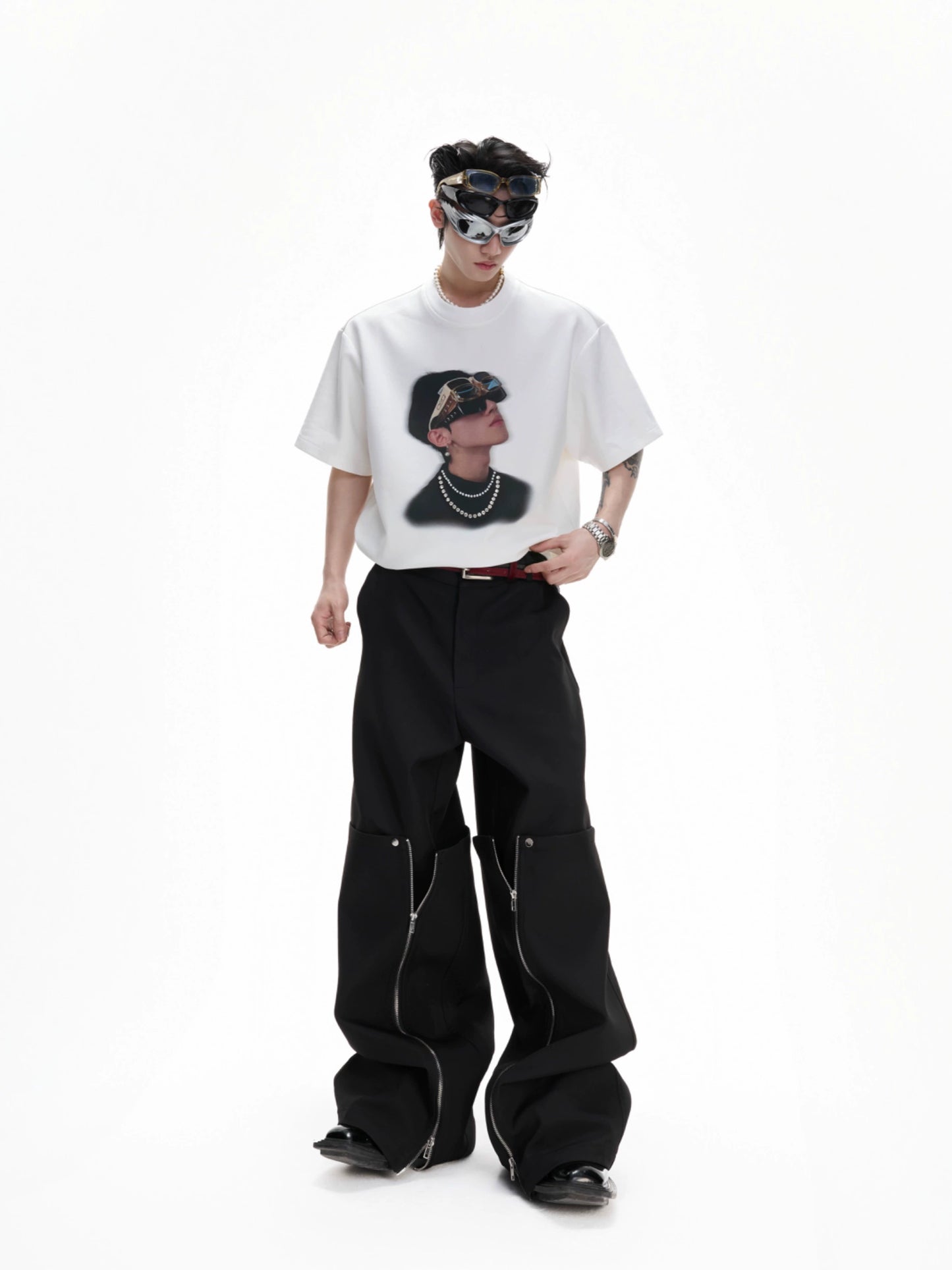 Pearl Art Print Short Sleeve T-Shirt WN20664