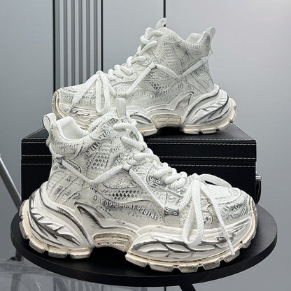 Embroidery Rope Lace Sneaker Boots WN24717