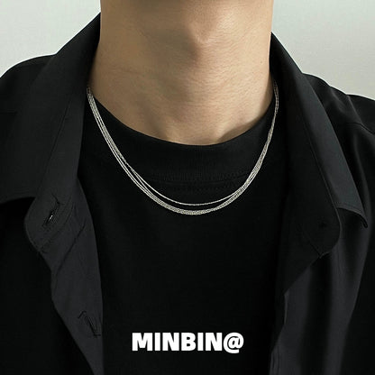 Layered Design Necklace WN19225