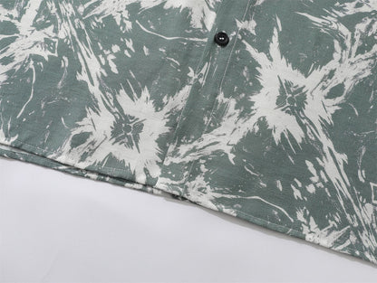 All Over Print Oversize Short Sleeve Shirt WN15046