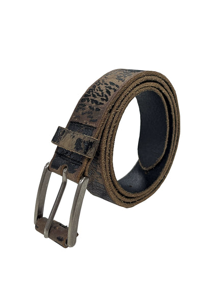 Peeling Traces Leather Belt WN8545