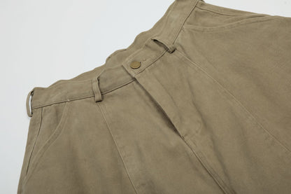 Wide Leg Curved Pants WN25470