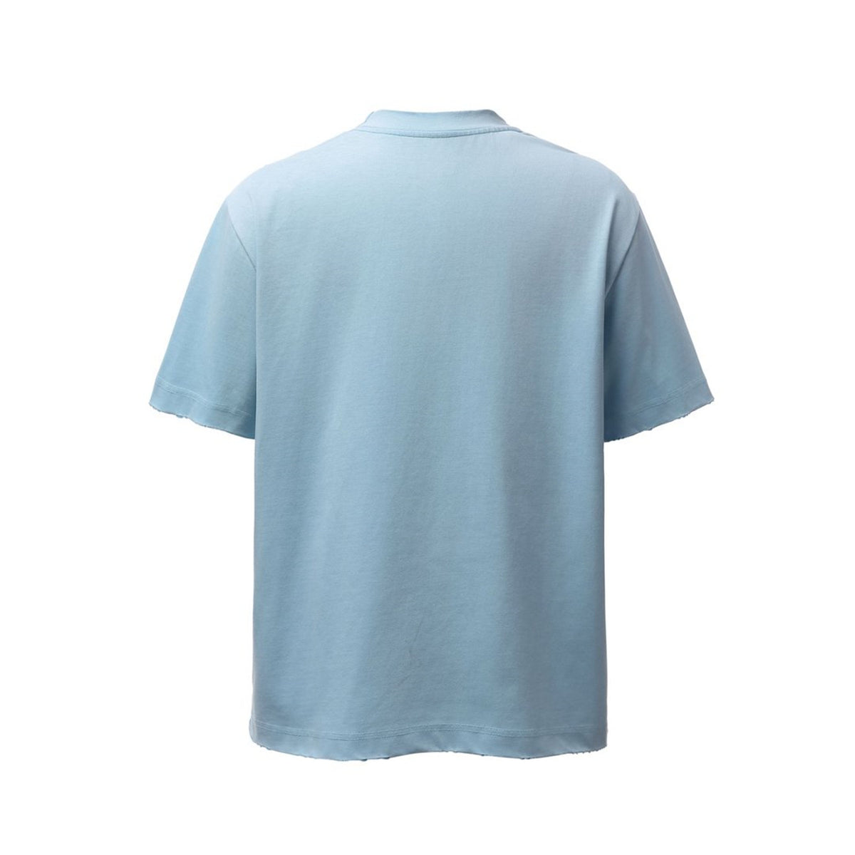 Gradient Fade Letter Print Short Sleeve T-Shirt WN26808