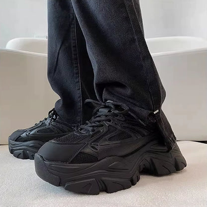 Thick Sole Lightweight Mesh Sporty Sneakers WN21248