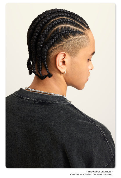 Oversize Washed Long-sleeve t-shirt WN6053