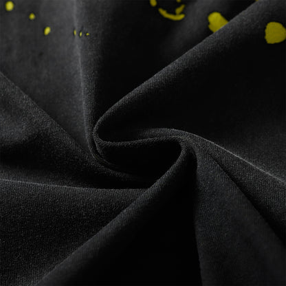 Damage Washed Oversize Short Sleeve T-Shirt WN16127