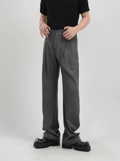 Tuck-in Straight Trousers WN7129