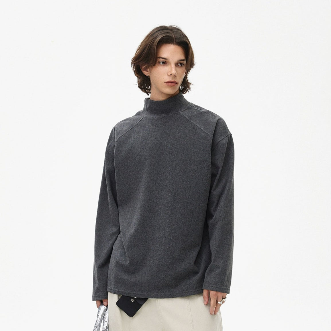 Thermal High-Neck Long Sleeve T-Shirt WN21447