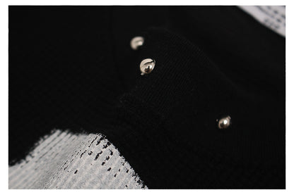 Studs Design Cross Art Print Short Sleeve T-Shirt WN26574