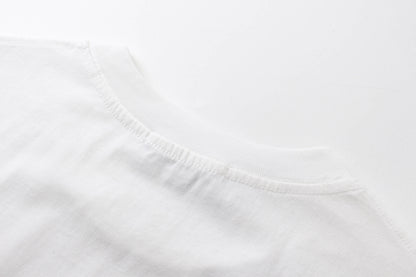 Washed Graphic Car Print Short Sleeve T-Shirt WN25775