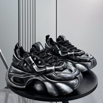Platform Height-Increasing Air Cushion Sneakers WN24735