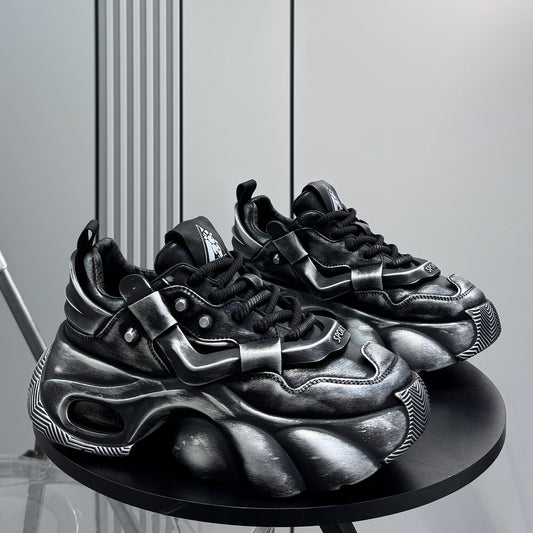 Platform Height-Increasing Air Cushion Sneakers WN24735