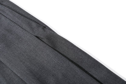Drape Pleats Cropped Half Pants WN25777