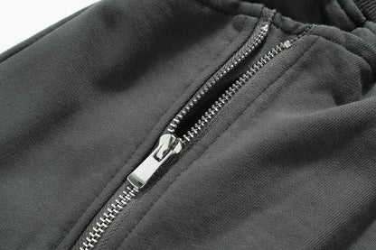 Drawstring Zipper Short Pants WN25491
