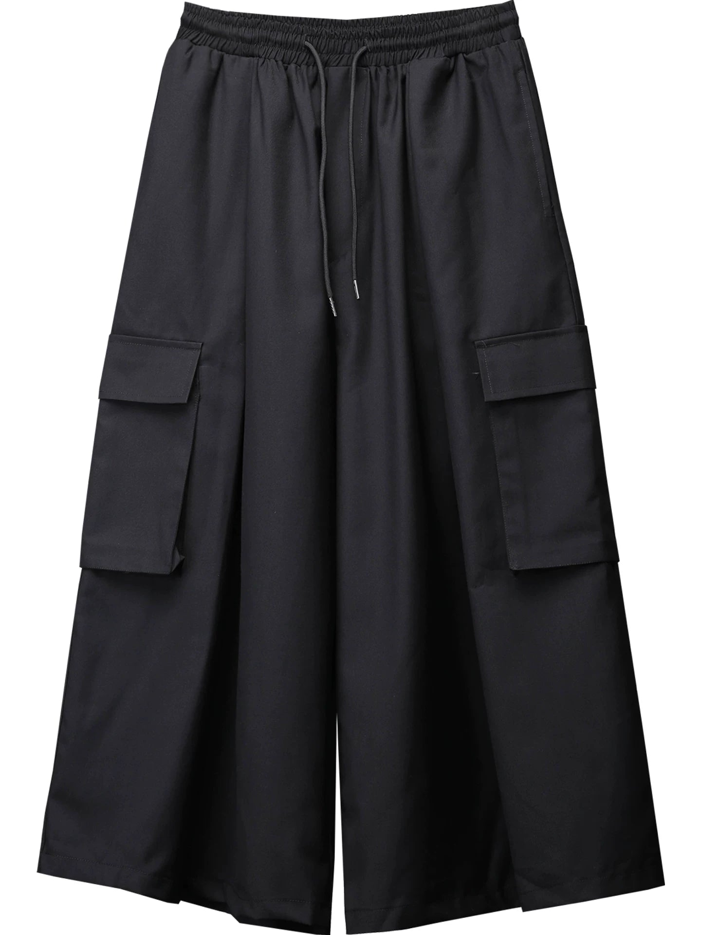 Multi-Pocket Cropped Wide Leg Pants WN22536