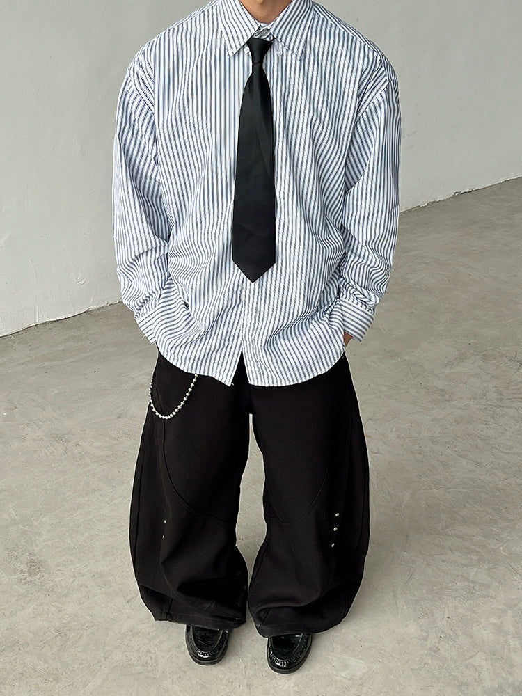 Striped Long Sleeve Shirt WN19485