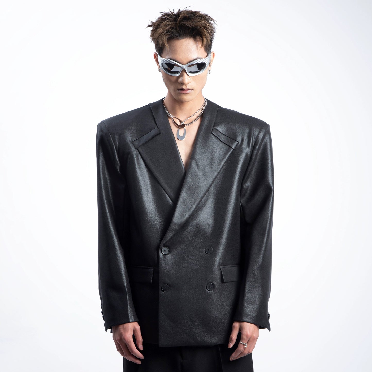 Structured Oversize Tailored Jacket WN20634