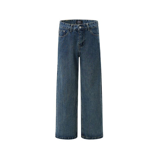 Simple Straight Leg Denim Jeans WN12821