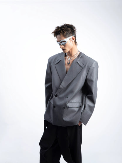 Structured Oversize Tailored Jacket WN20634