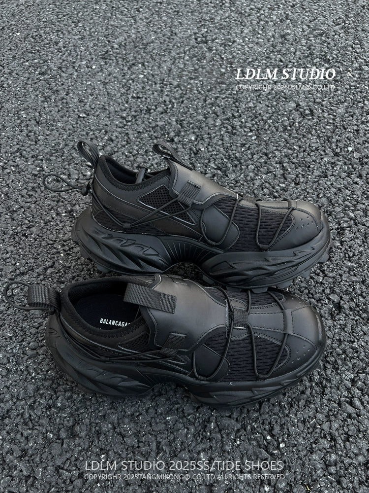 Mesh Thick Sole Sporty Sneakers WN21252