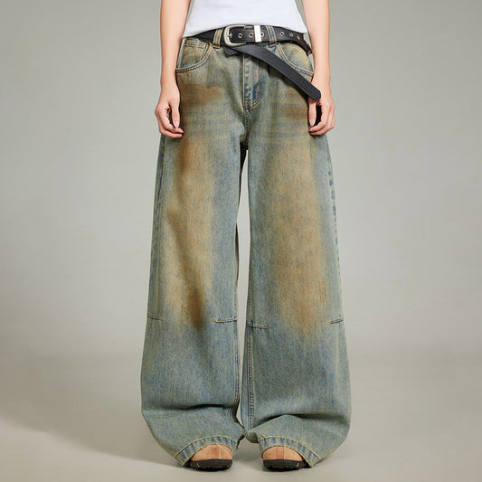 Wash Straight Denim Jeans WN25602