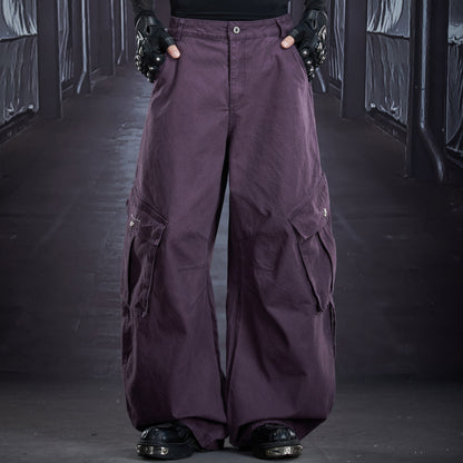 Deconstruct Patchwork Multi Pocket Cargo Pants WN22893