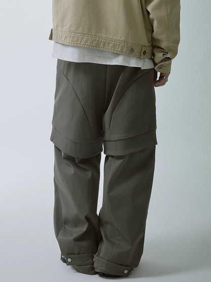 Utility Wide-Leg Cargo Pants WN12282