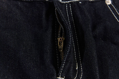 Color Block Embroidery Wide Leg Curved Denim Jeans WN25864