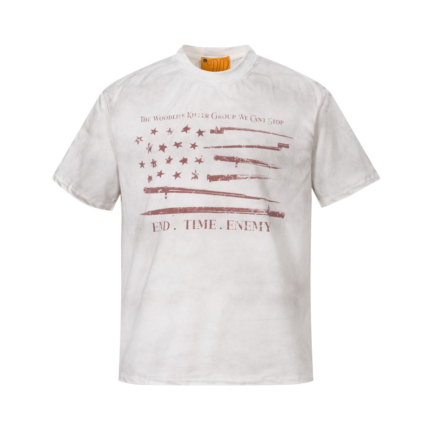 Washed Graphic Print Short Sleeve T-Shirt WN25904