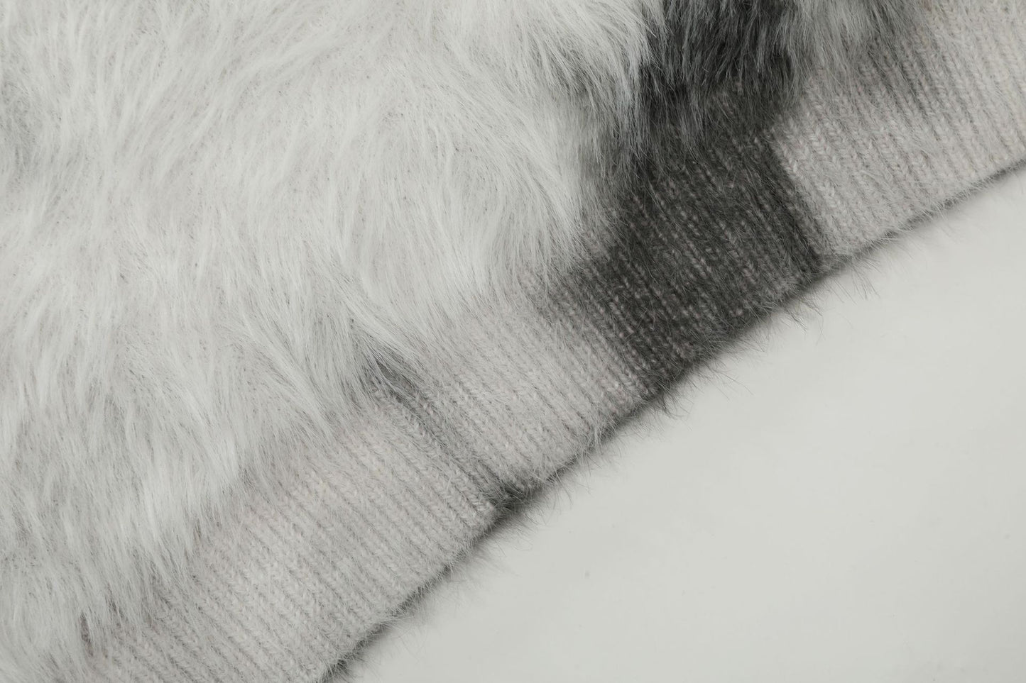 Tie-Dye Fake Mink Knit Sweater WN11000