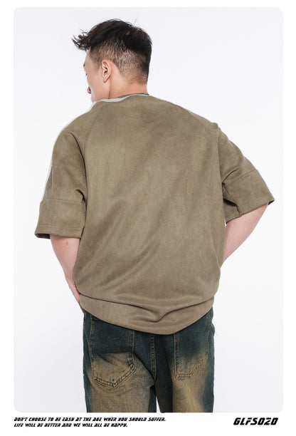 Color Block Short Sleeve T-Shirt WN26442