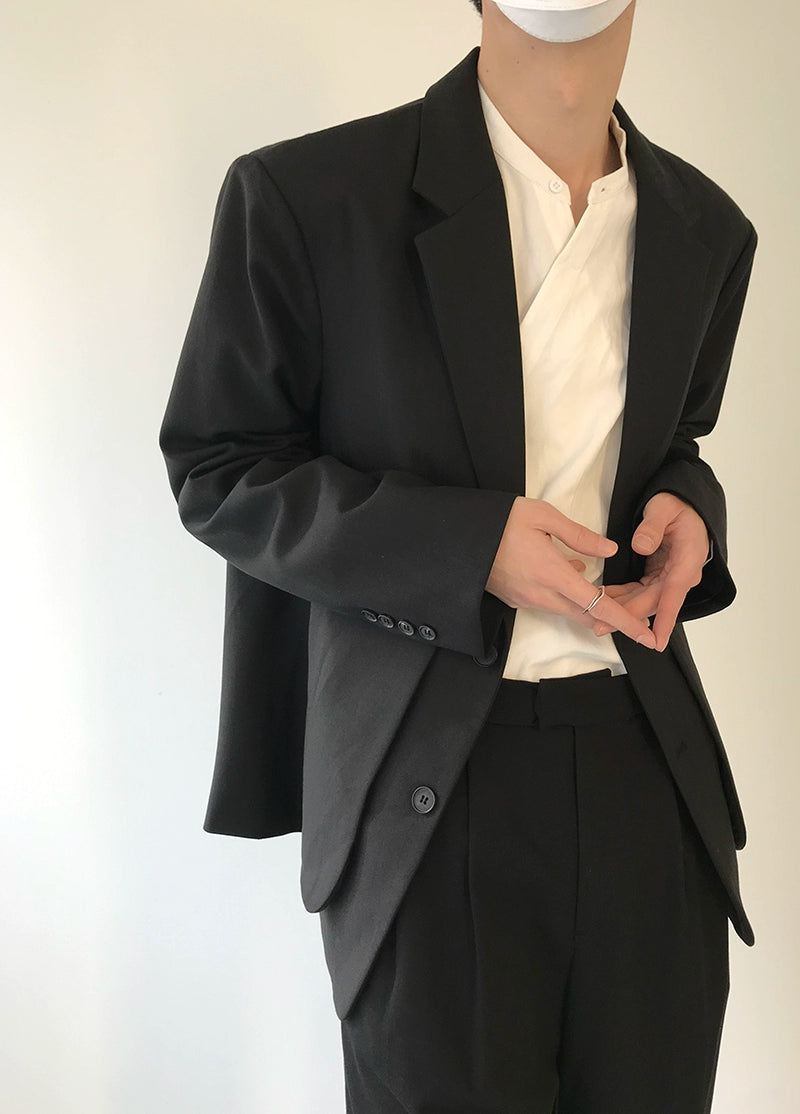 Fake Layered Tailored Jacket WN21597
