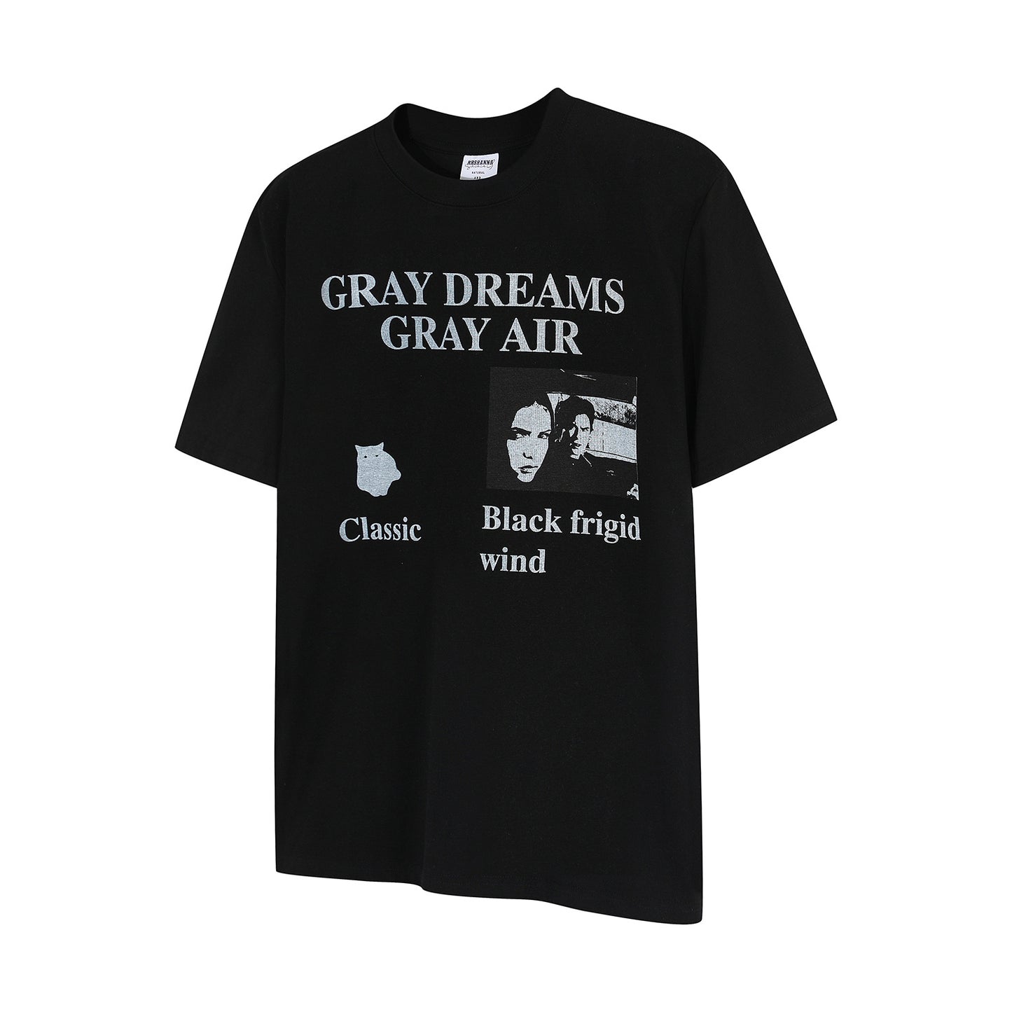 Portrait Graphic Design Short Sleeve T-Shirt WN18577