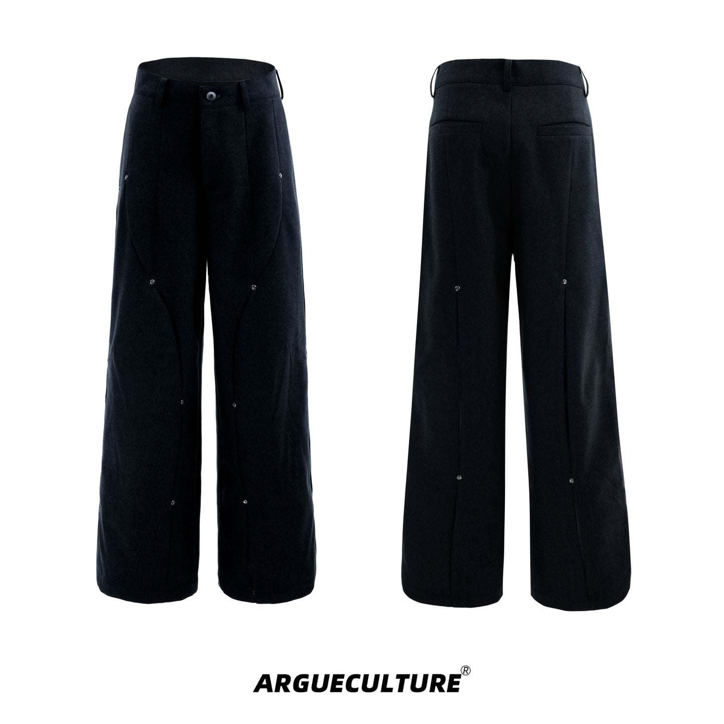 Heavyweight Metal Rivet Trousers WN11633